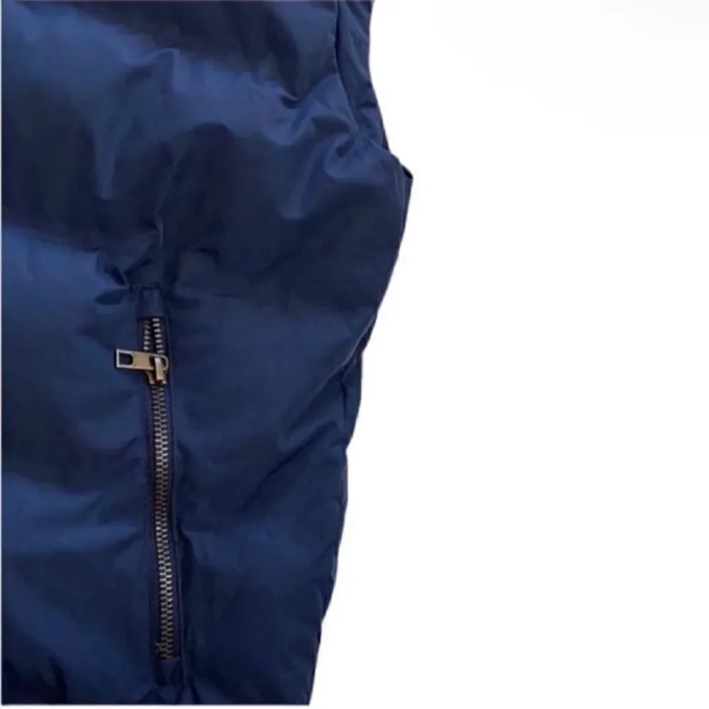 Zara Boys Navy Blue Puffer Vest(Size 13-14yrs)
